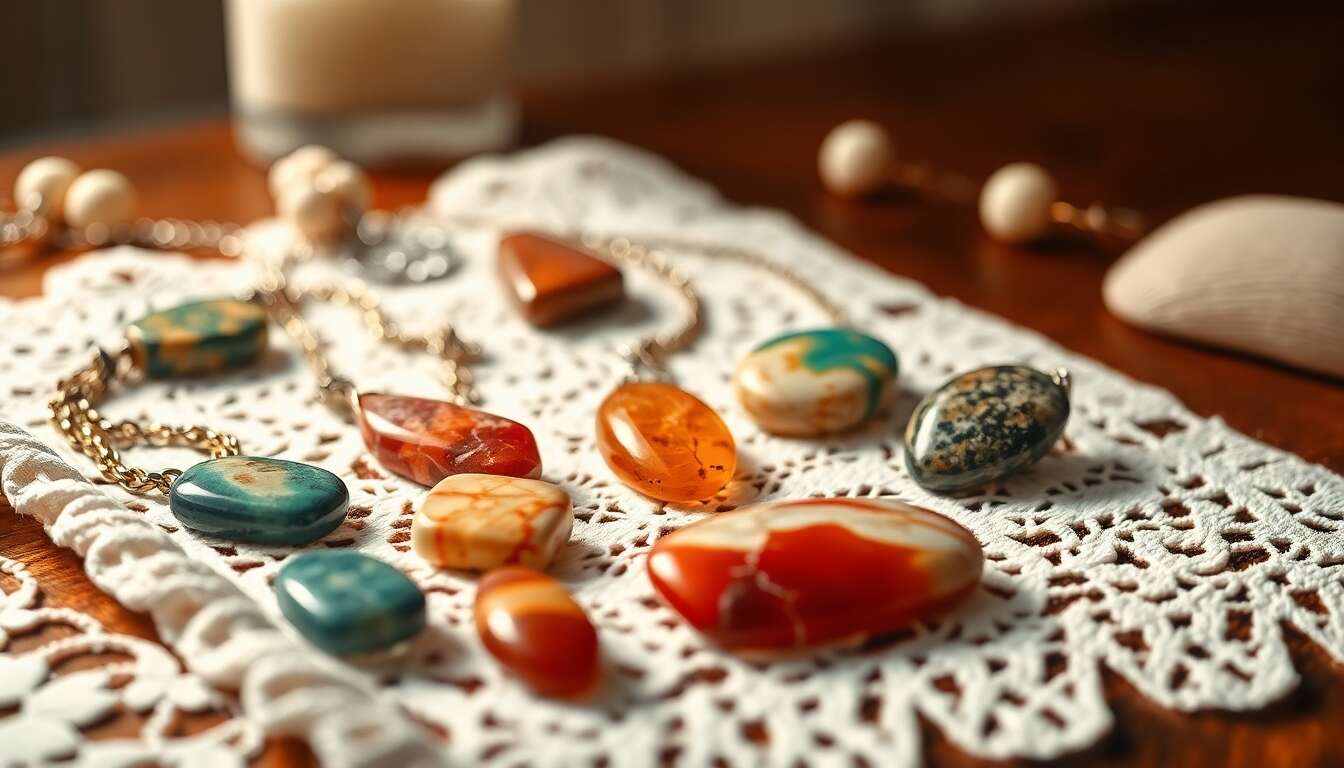 Le charme intemporel des bijoux en pierres naturelles