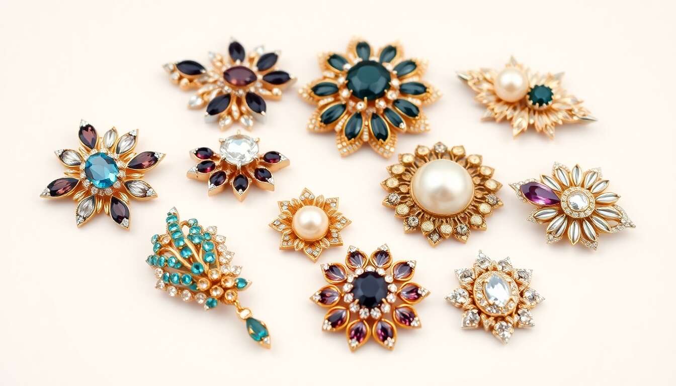 Le retour des broches en vogue