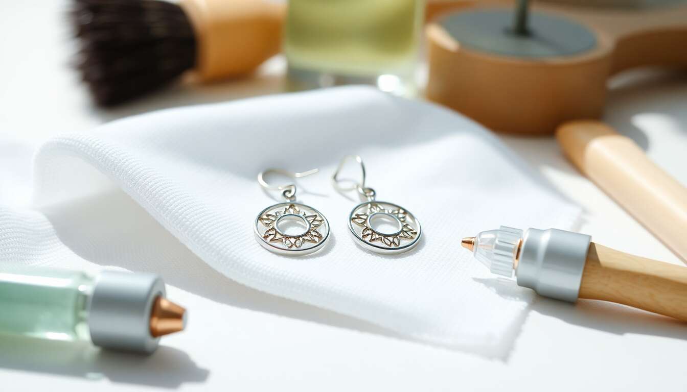 Pourquoi nettoyer vos boucles d'oreilles est essentiel