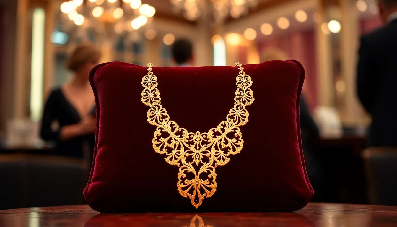 L'élégance du collier en plaqué or pour toutes les occasions