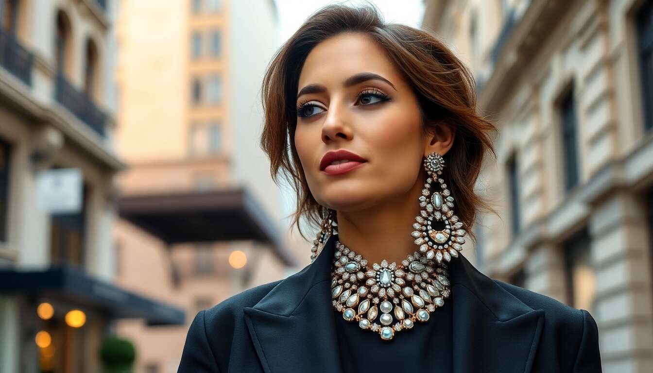 Comment porter des bijoux oversize sans fausse note ?