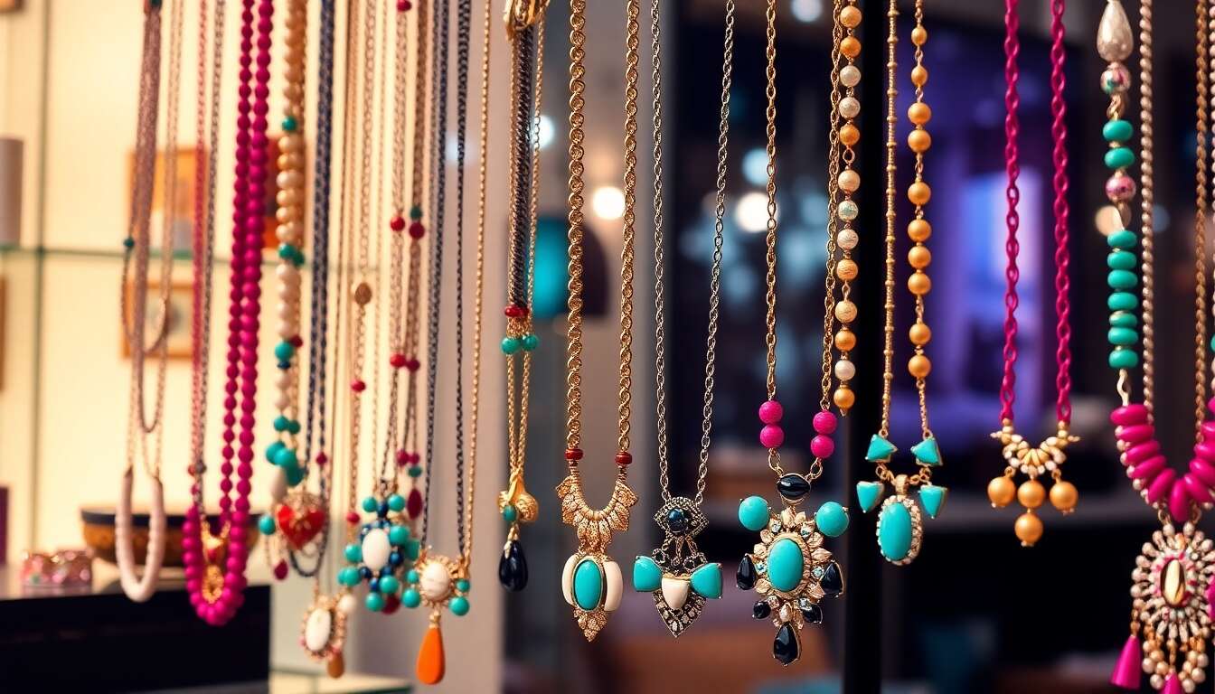 Les colliers colorés : une explosion de vitalité