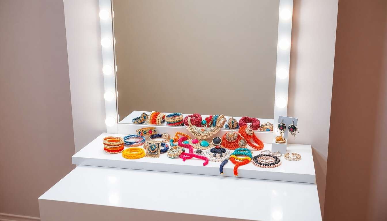 Gardez un équilibre dans la taille et la quantité des bijoux