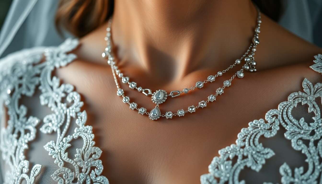 Colliers argentés : l'art de sublimer son décolleté