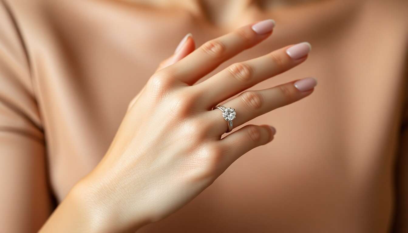 Différence entre bague de fiançailles et alliance