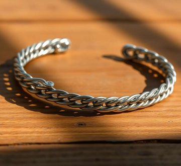 Techniques d'entretien pour bracelets en argent